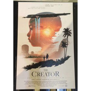THE CREATOR - AMC IMAX Early Access Fan Event Poster 11x17” Matt Ferguson & Pin